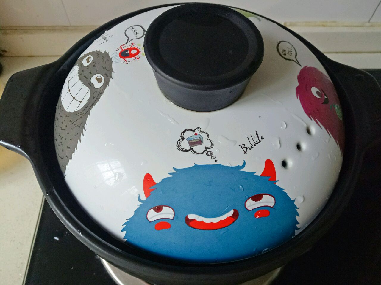 鸡蛋小米粥