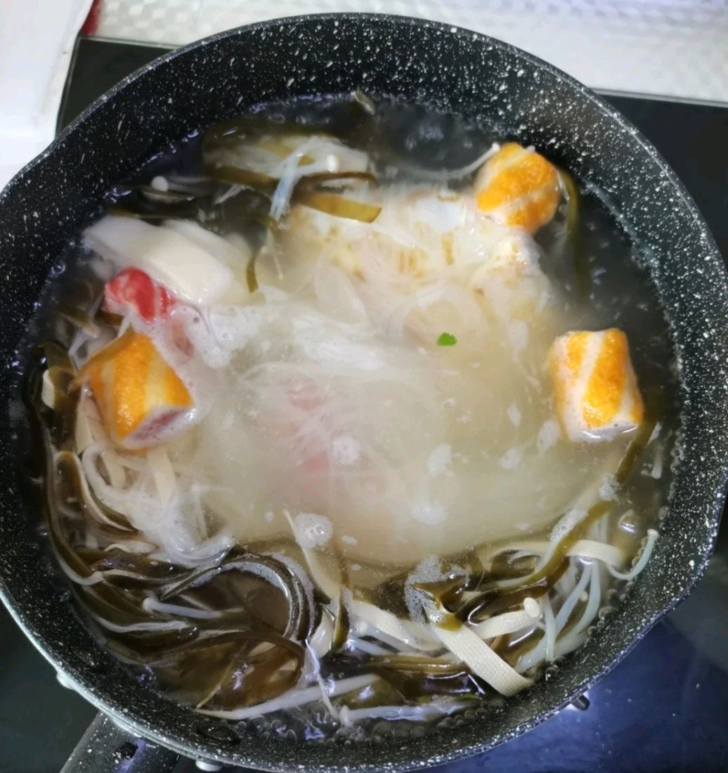 鸡丁米线