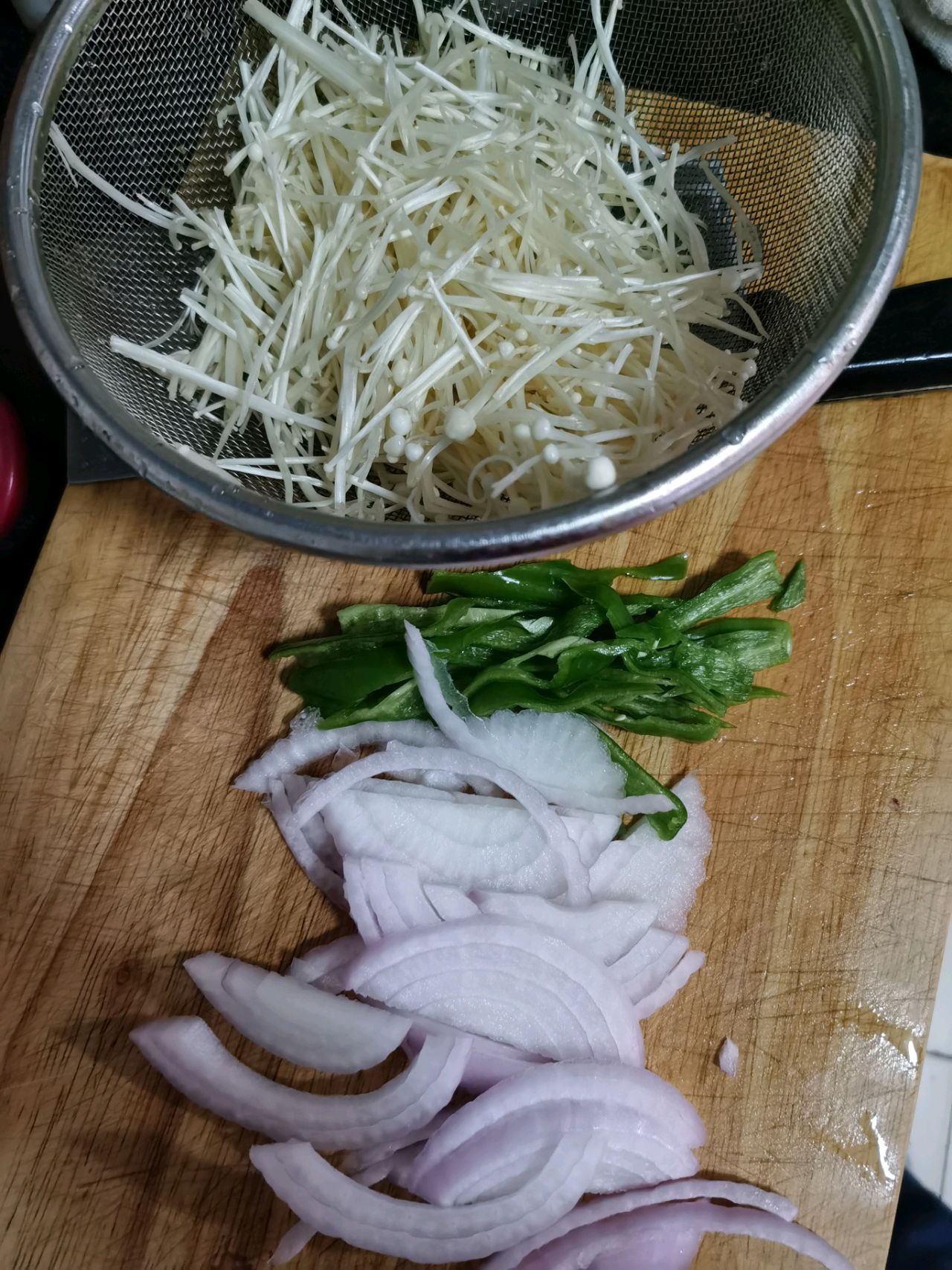 鸡丁锡纸烫～美丽大波浪