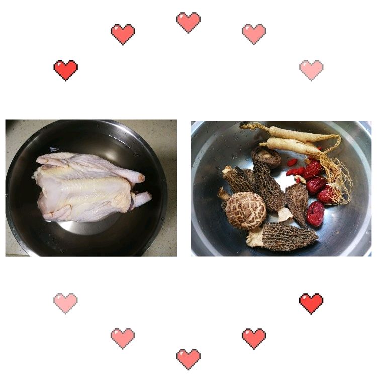 鸡炖鲜参汤