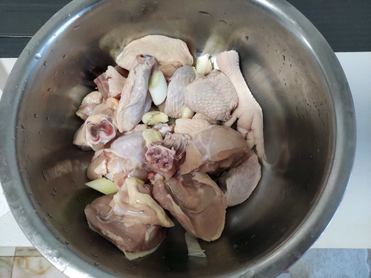 鸡块白菜炖豆腐