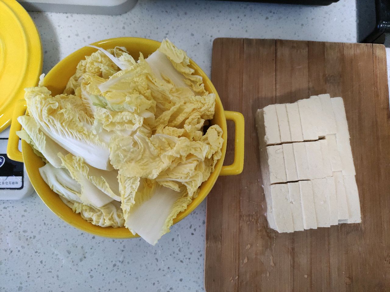 鸡块白菜炖豆腐