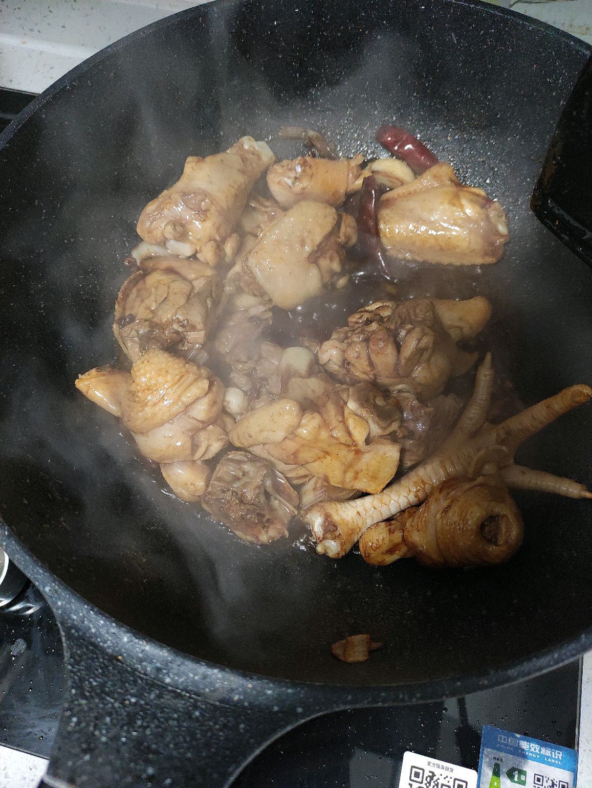 鸡块白菜炖豆腐
