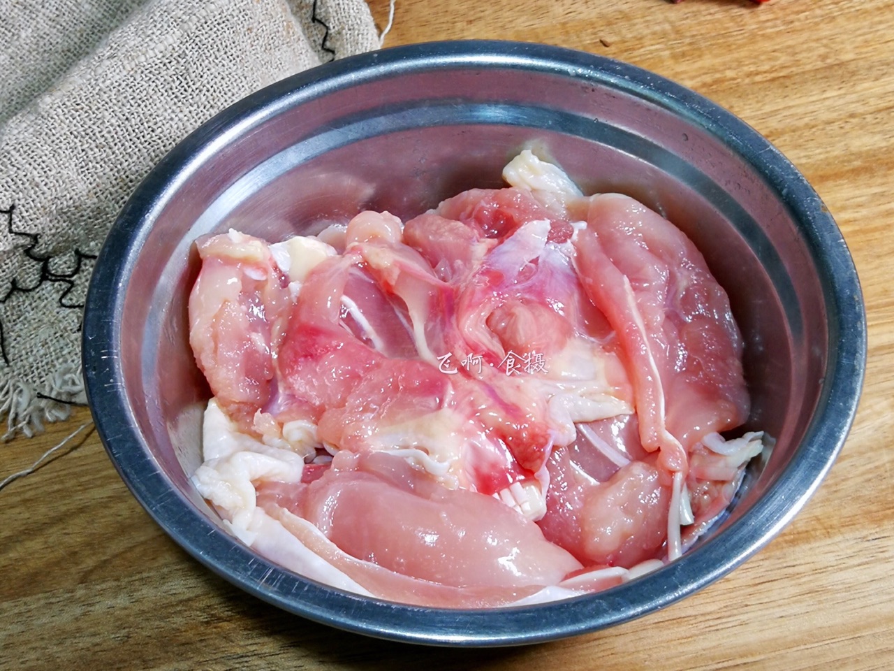 鸡排葱油意面