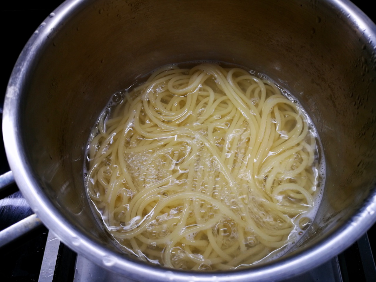 鸡排葱油意面