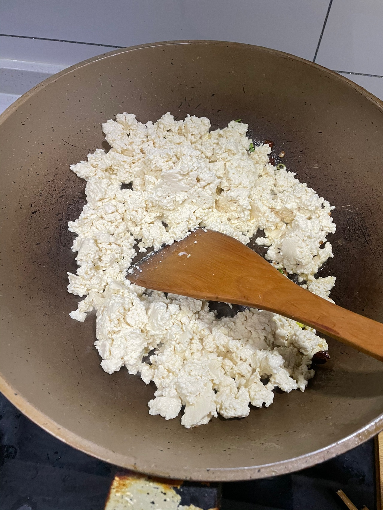 鸡刨豆腐