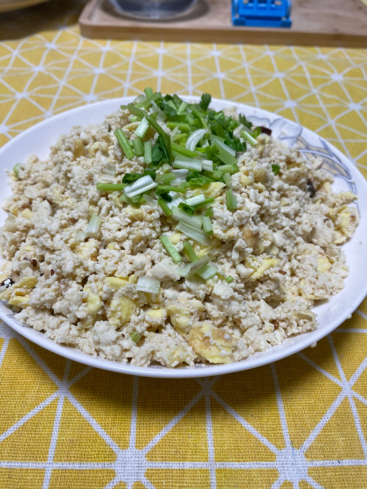 鸡刨豆腐