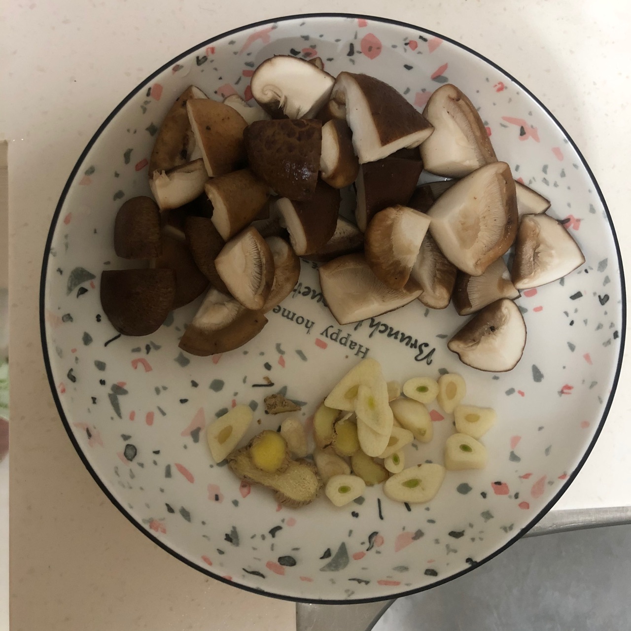 鸡肉炖蘑菇土豆