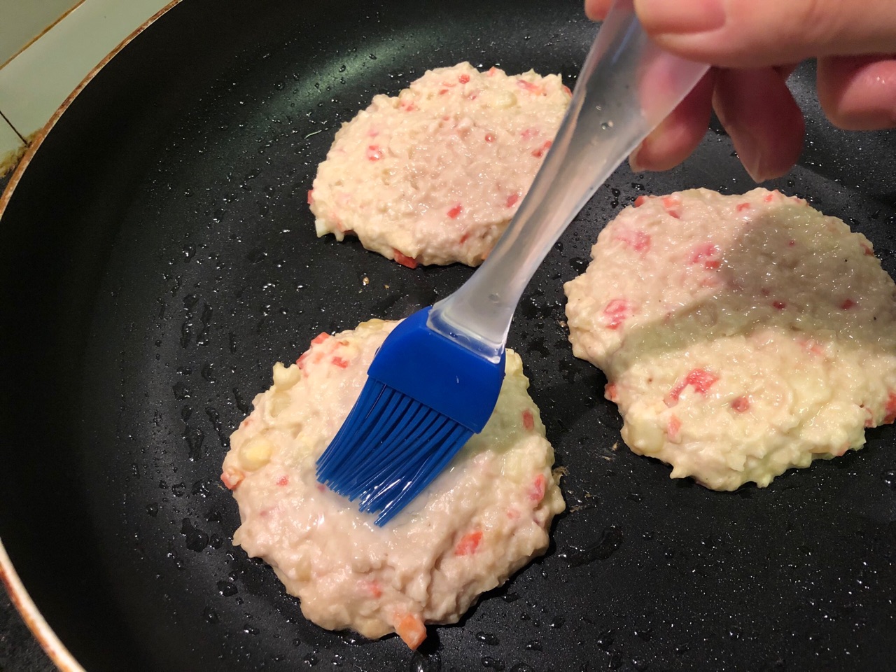 鸡肉藕饼