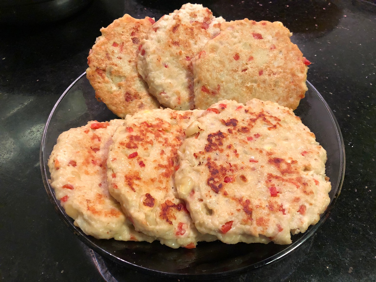 鸡肉藕饼
