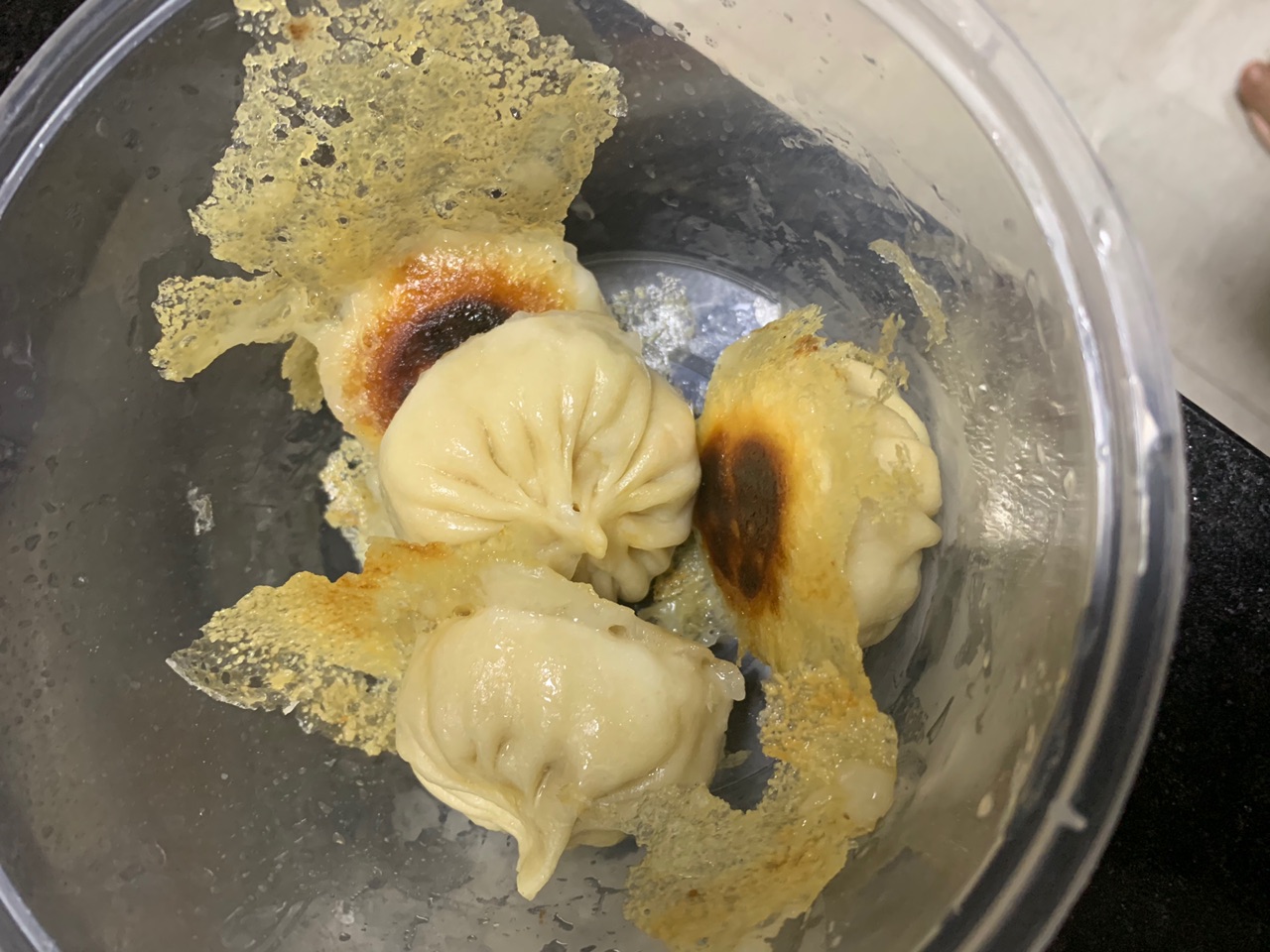 鸡肉水煎包