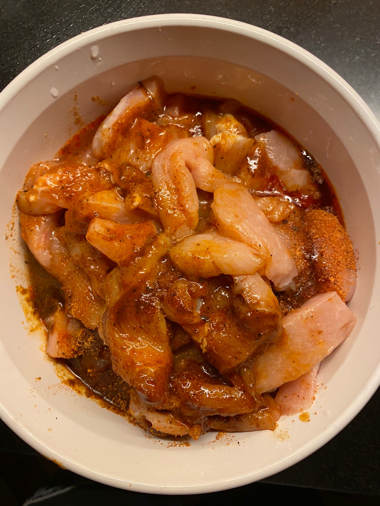 鸡肉笋片