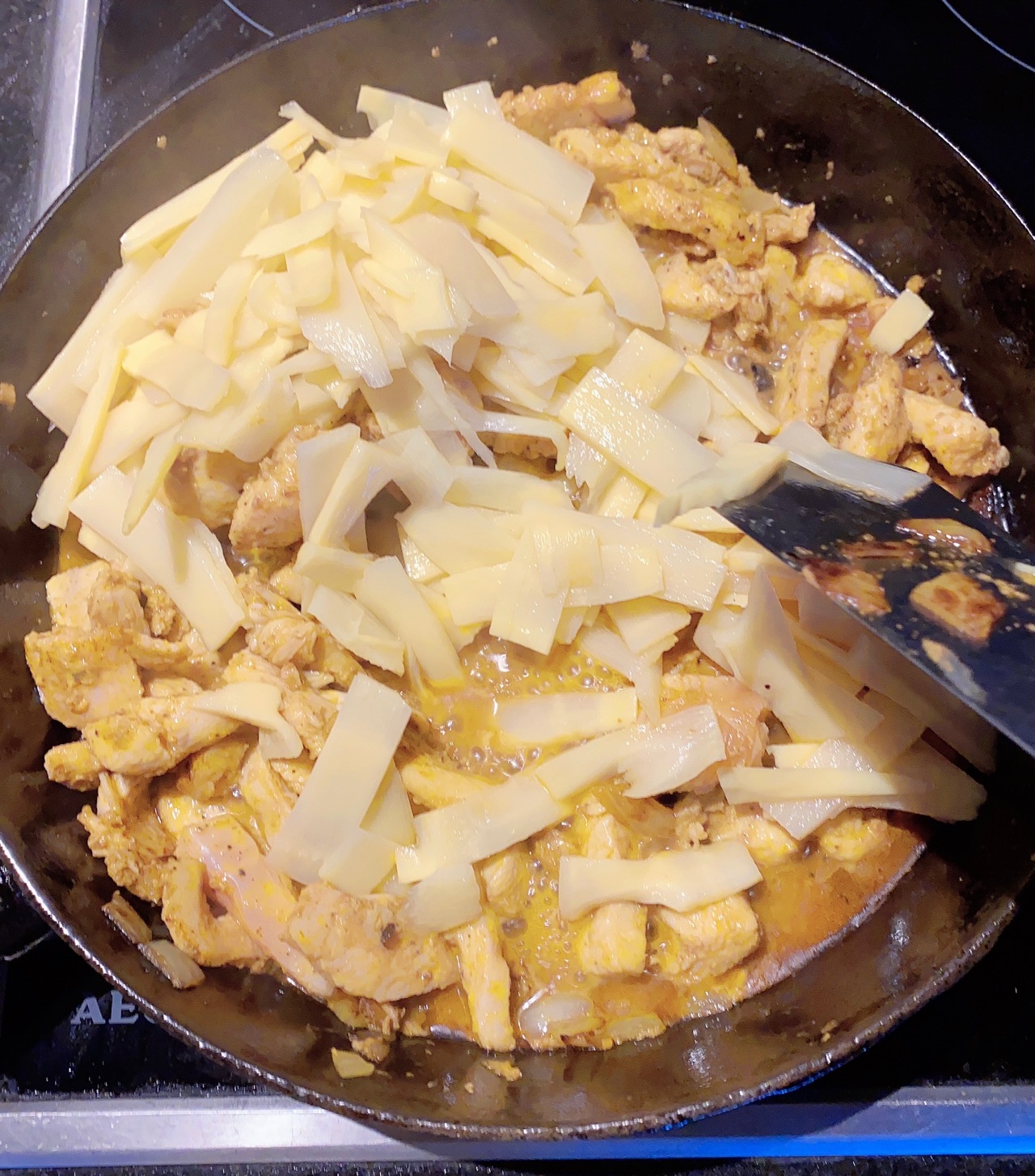 鸡肉笋片