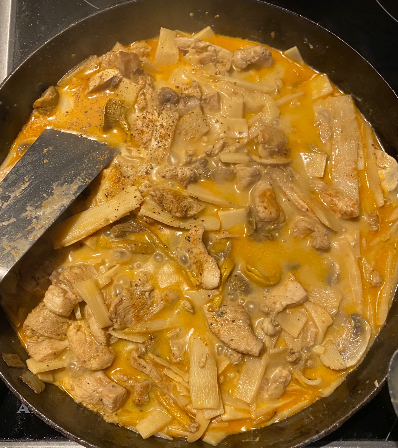 鸡肉笋片