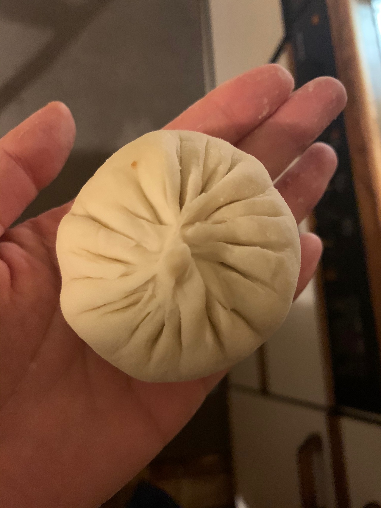 鸡肉香菇包子
