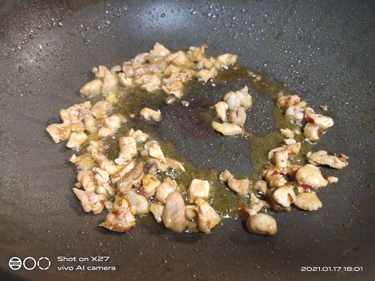 鸡肉玉米炒饭
