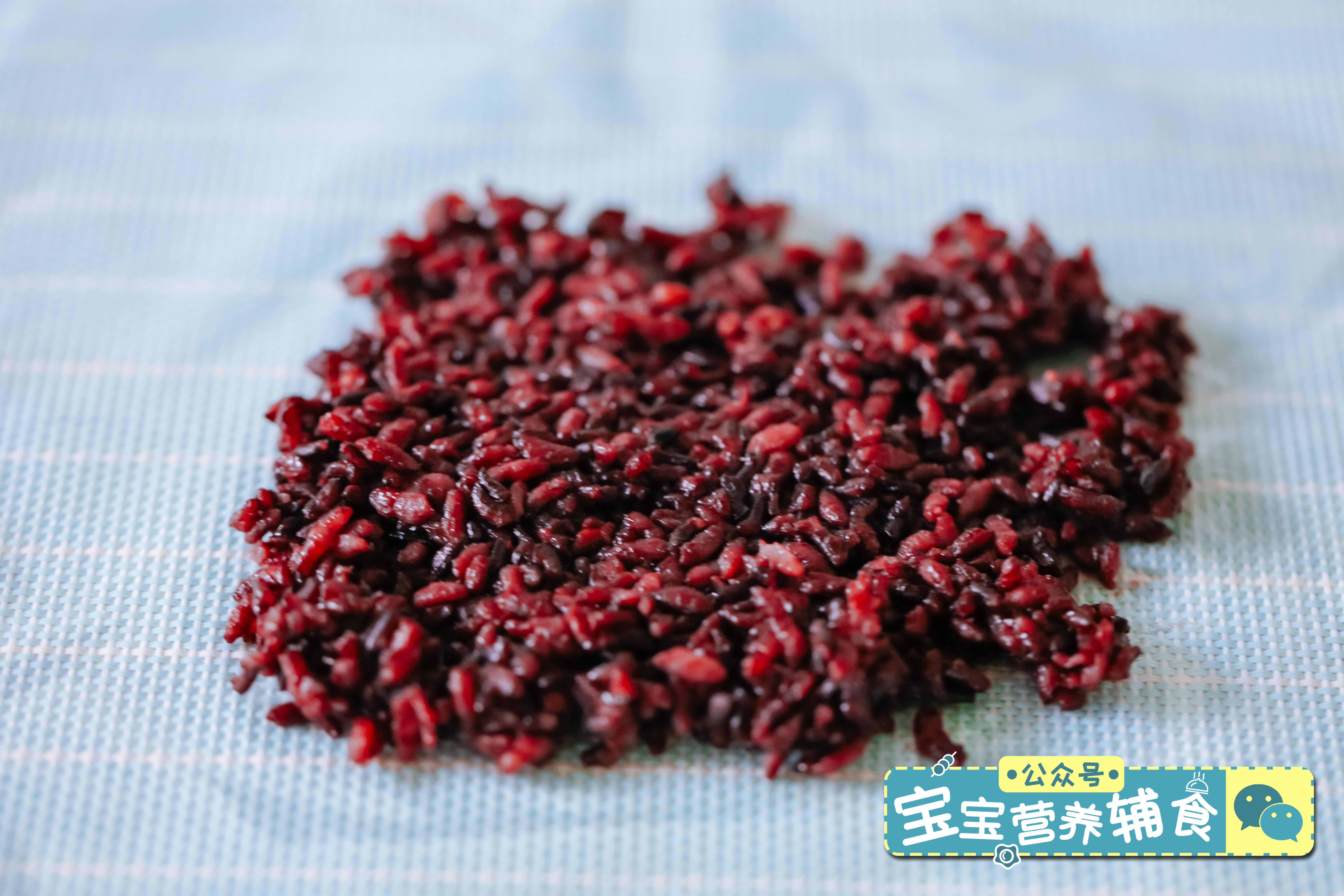 鸡肉紫米饭团