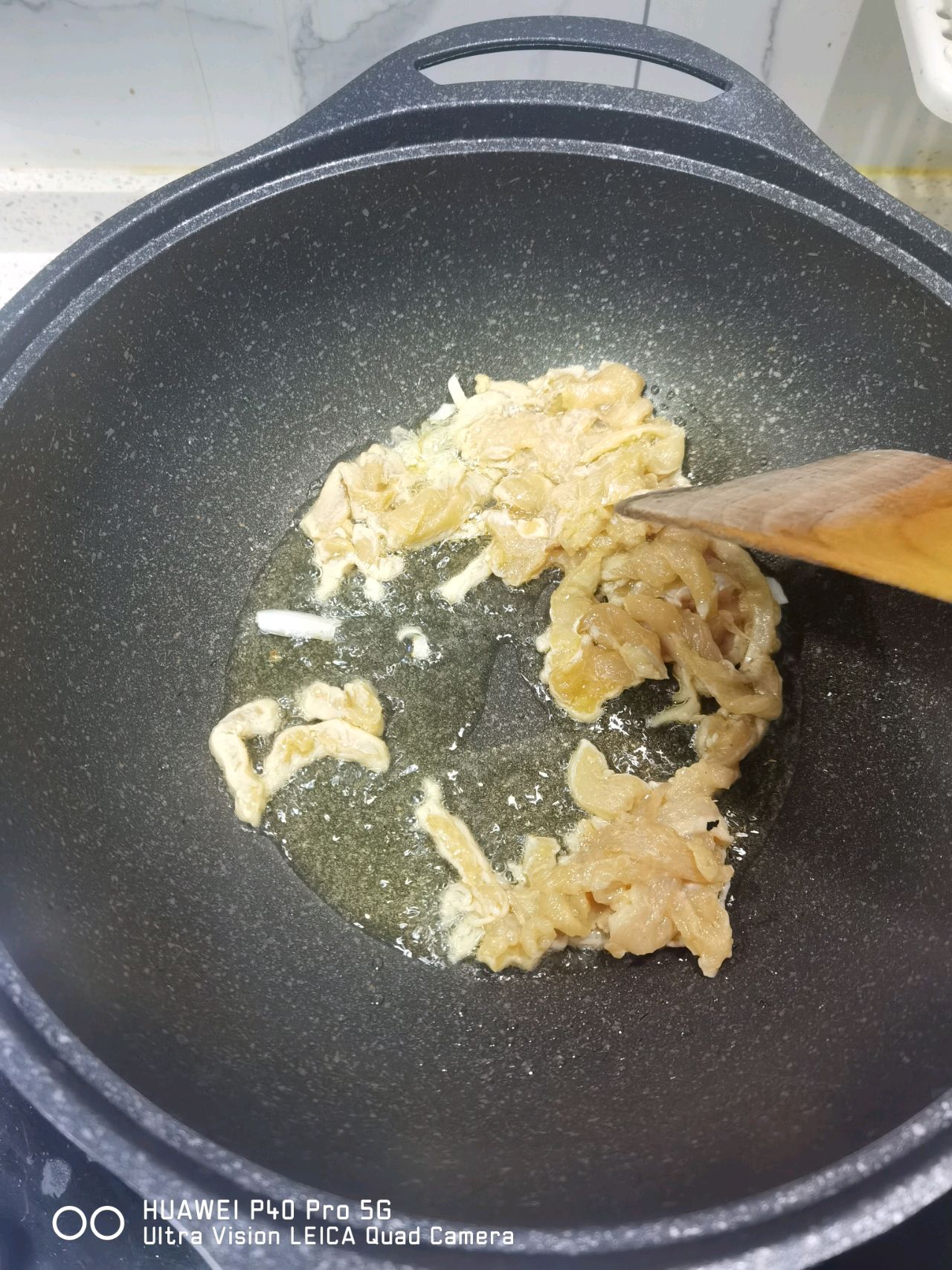 鸡丝炒拉皮