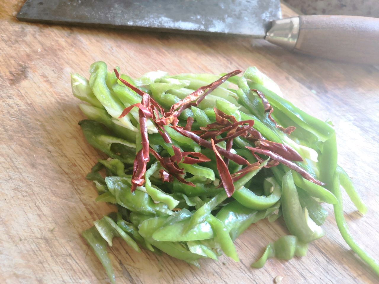 鸡丝炒糯米