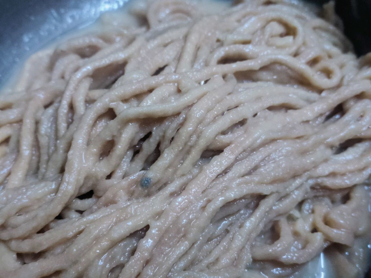 鸡汤麻油馓子