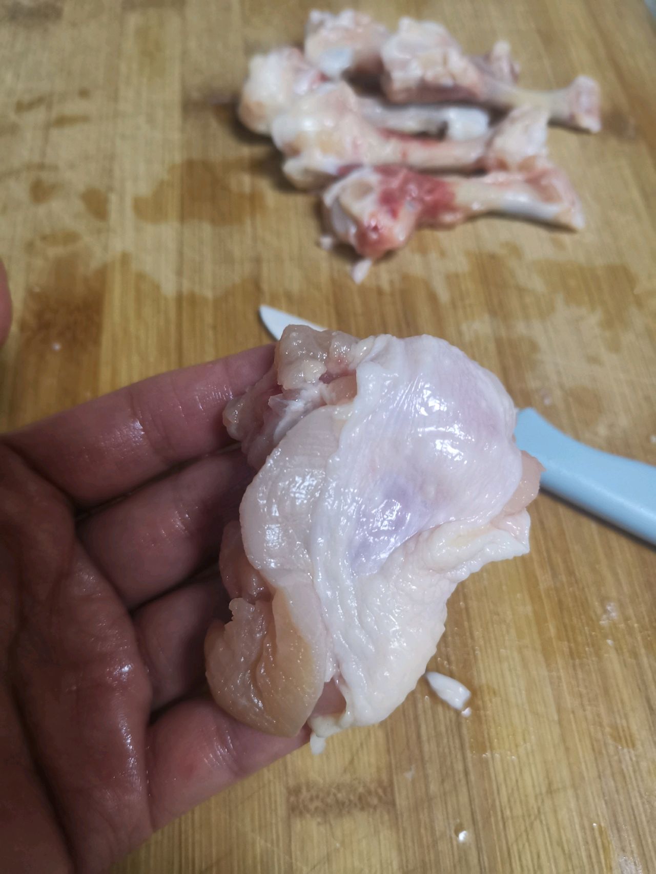 鸡腿包饭
