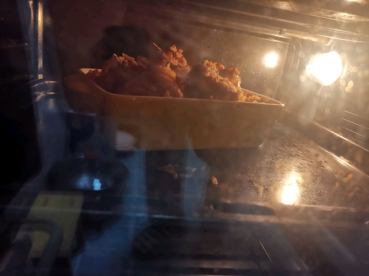 鸡腿包饭