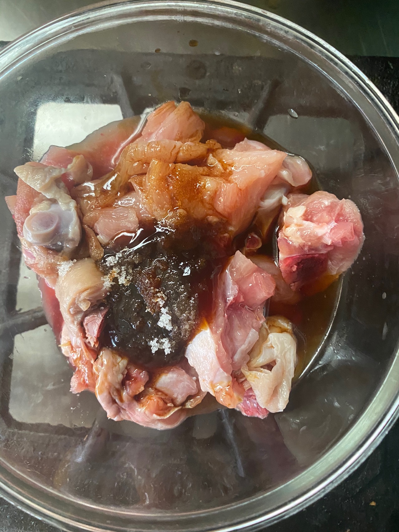 鸡腿炖土豆