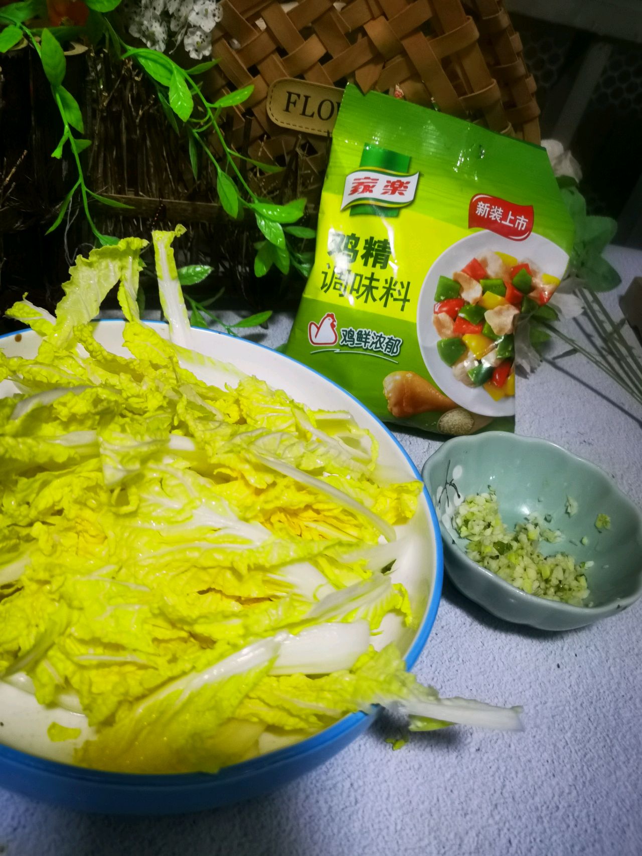 鸡鲜娃娃菜