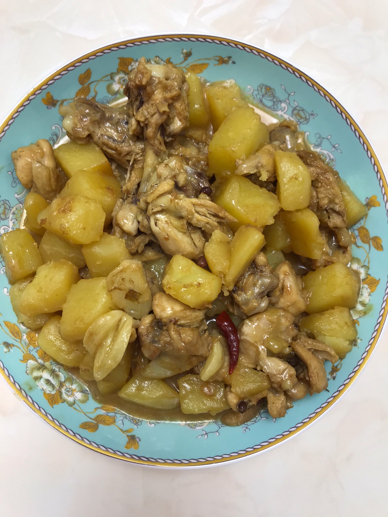 鸡小腿炖土豆