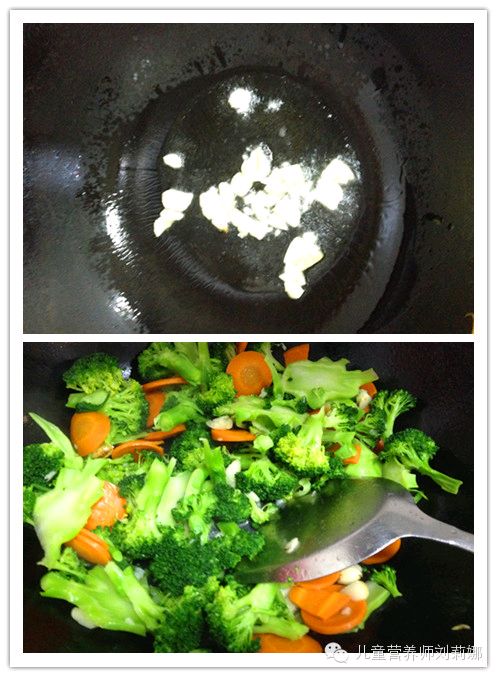鸡胸肉炒胡萝卜西兰花