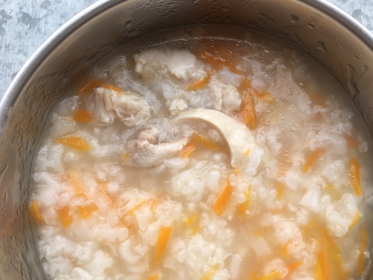 鸡胸肉胡萝卜宝宝米糊