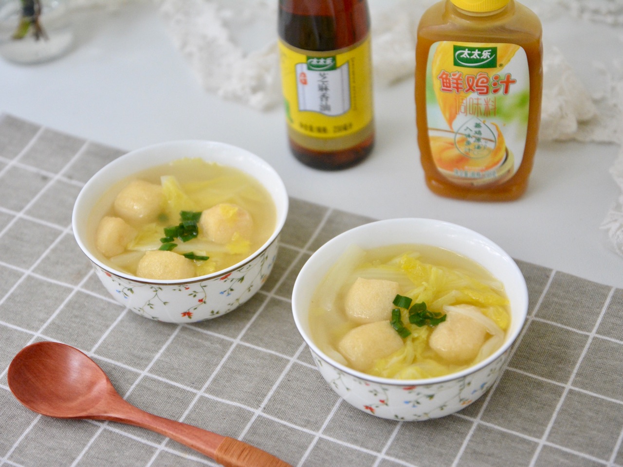 鸡汁白菜汤