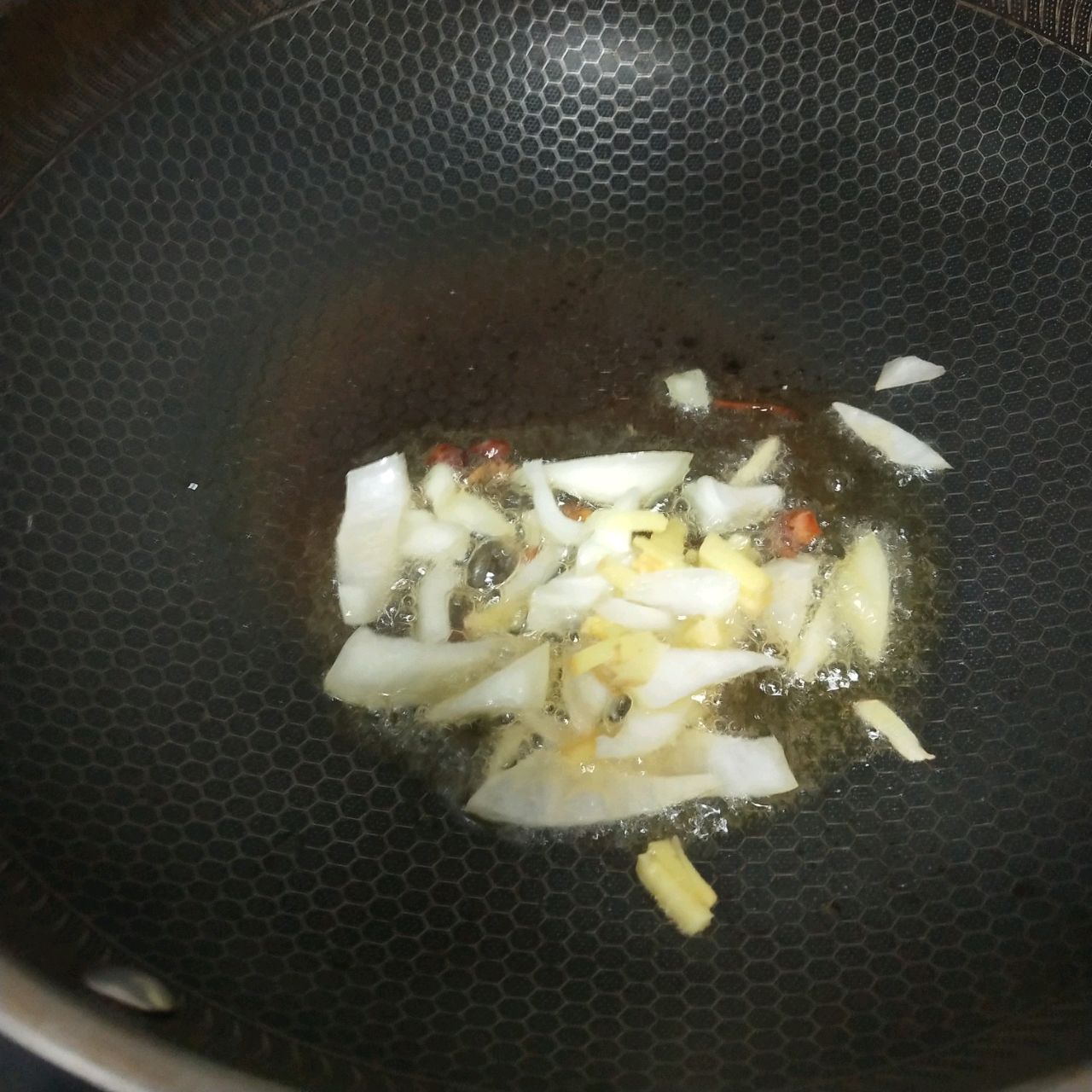 鸡汁爆双菇