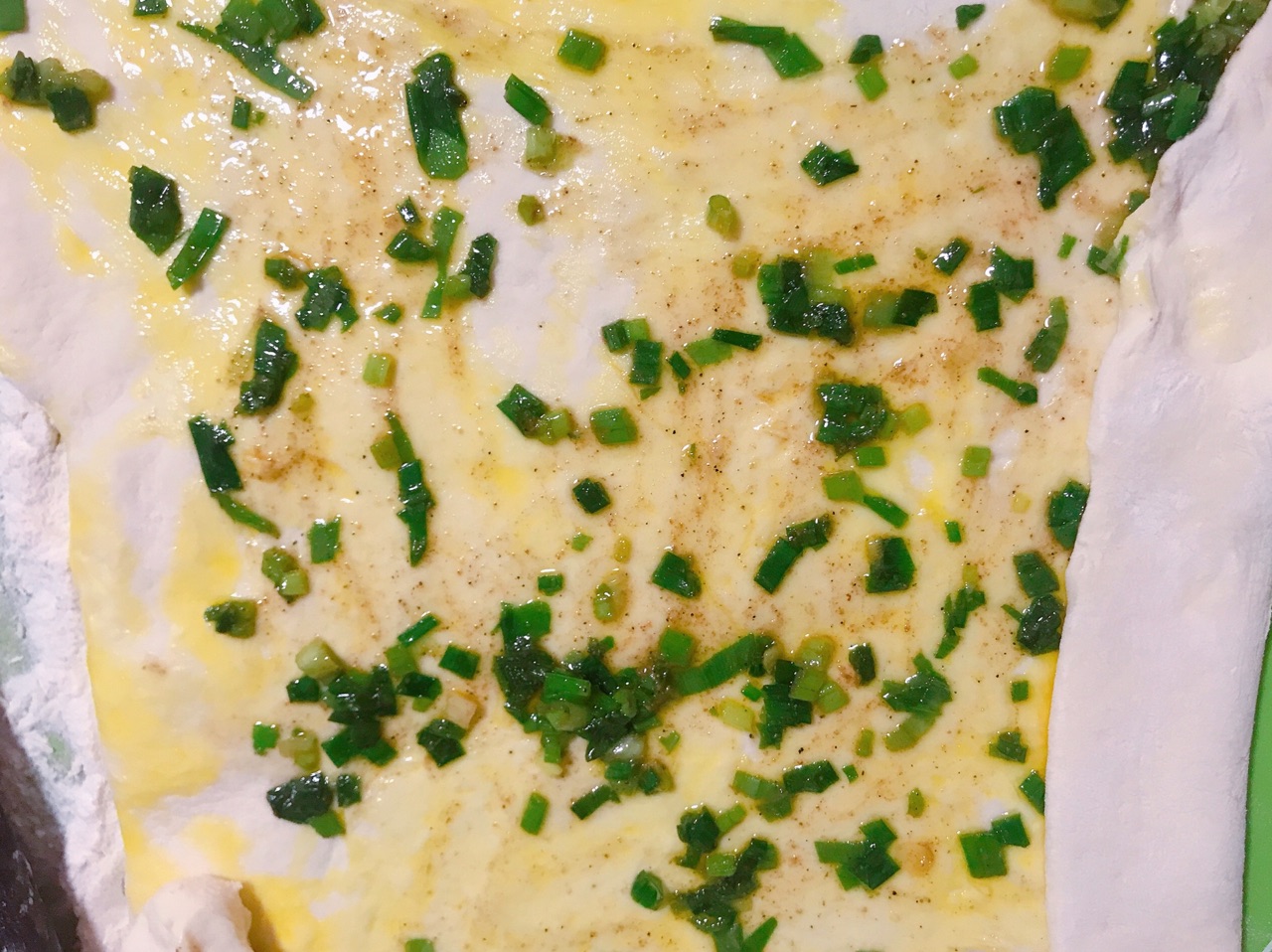 鸡汁发面葱花饼