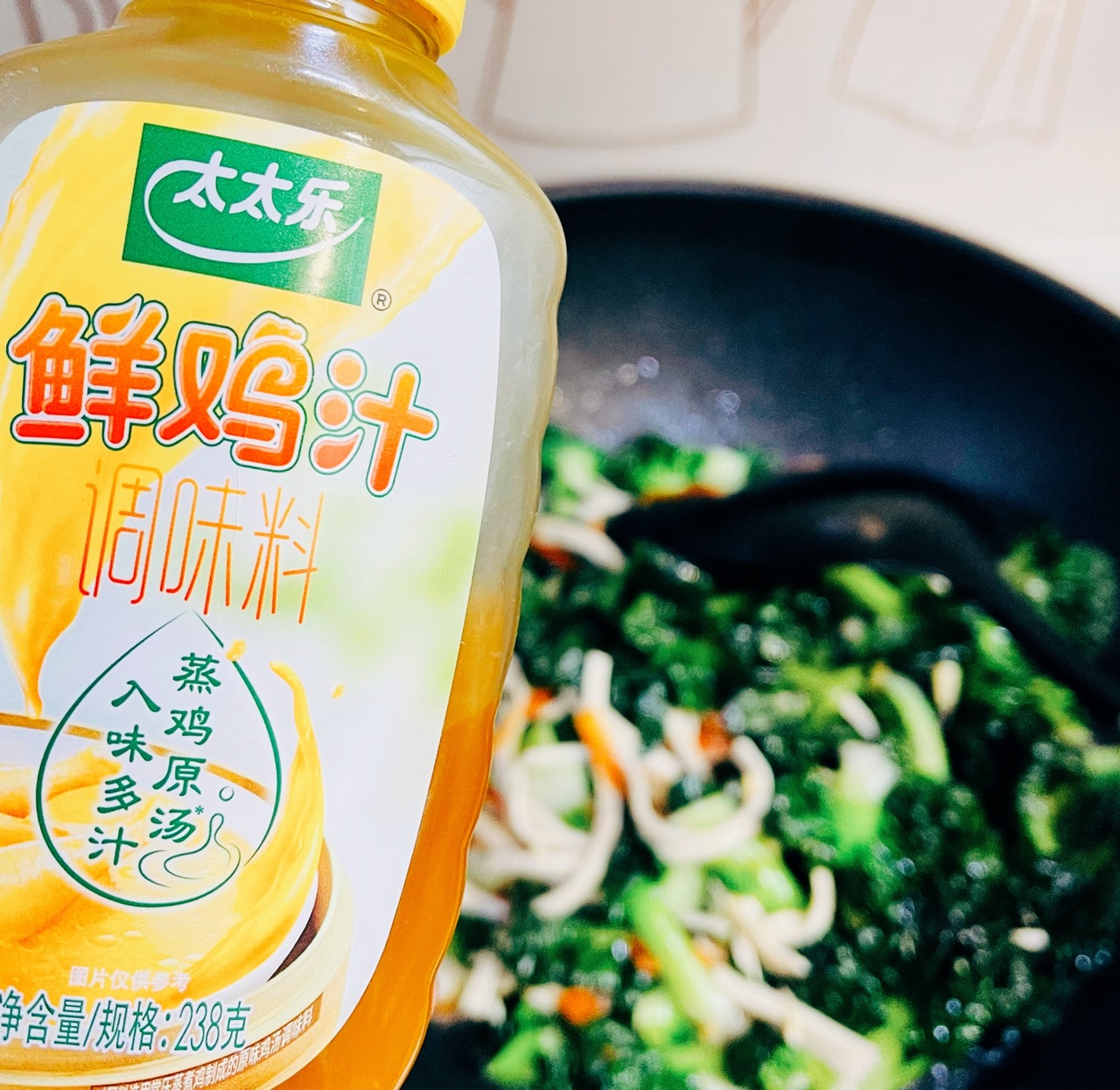 鸡汁厚百叶塔菜