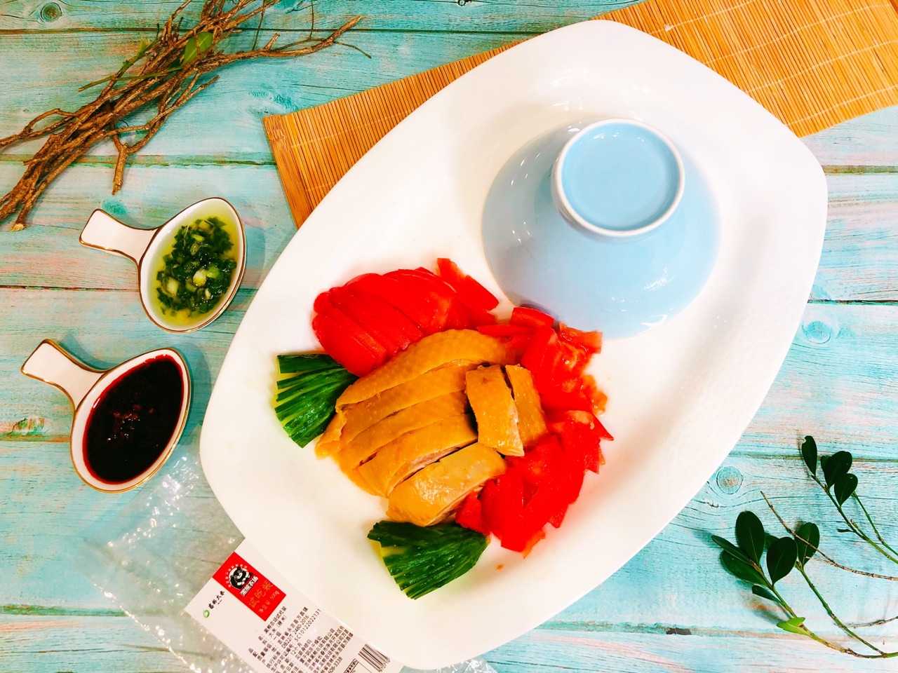 鸡汁鸡腿新米饭