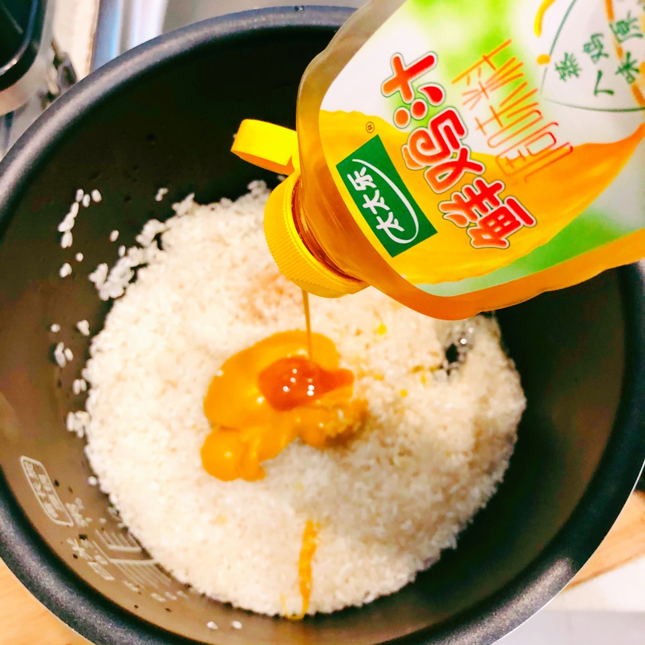 鸡汁鸡腿新米饭