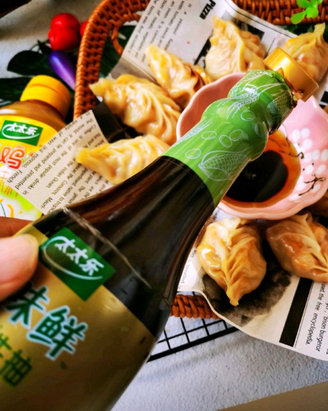 鸡汁饺子