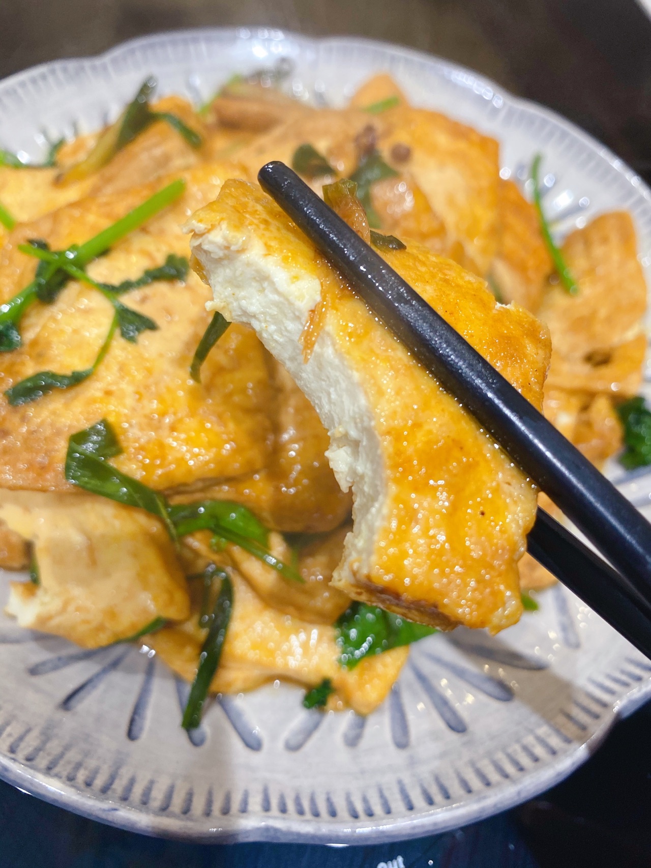 鸡汁咖喱豆腐片