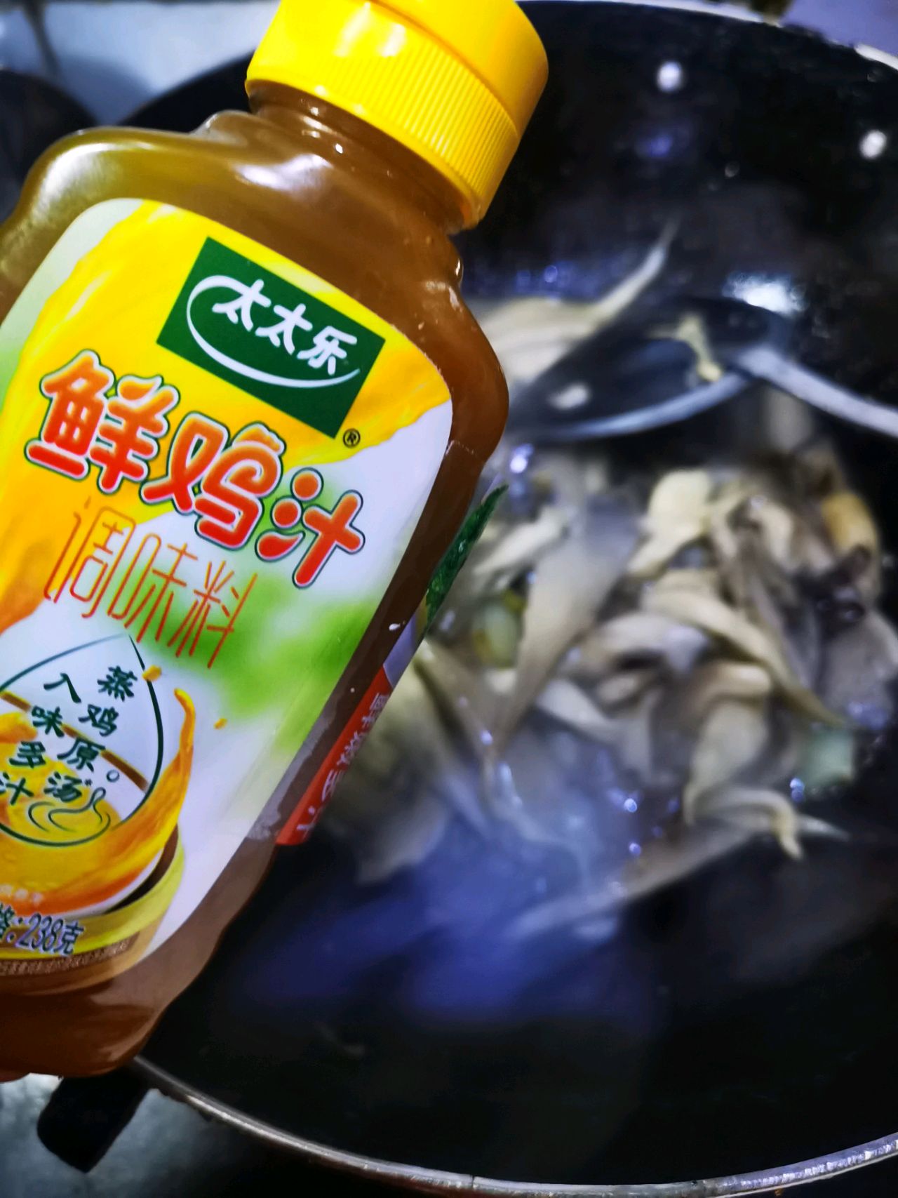 鸡汁蘑菇
