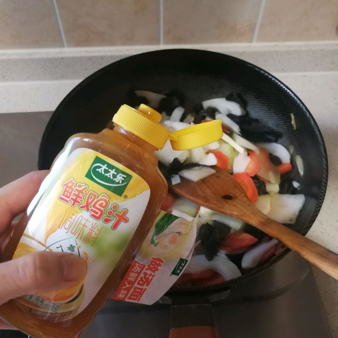鸡汁时蔬