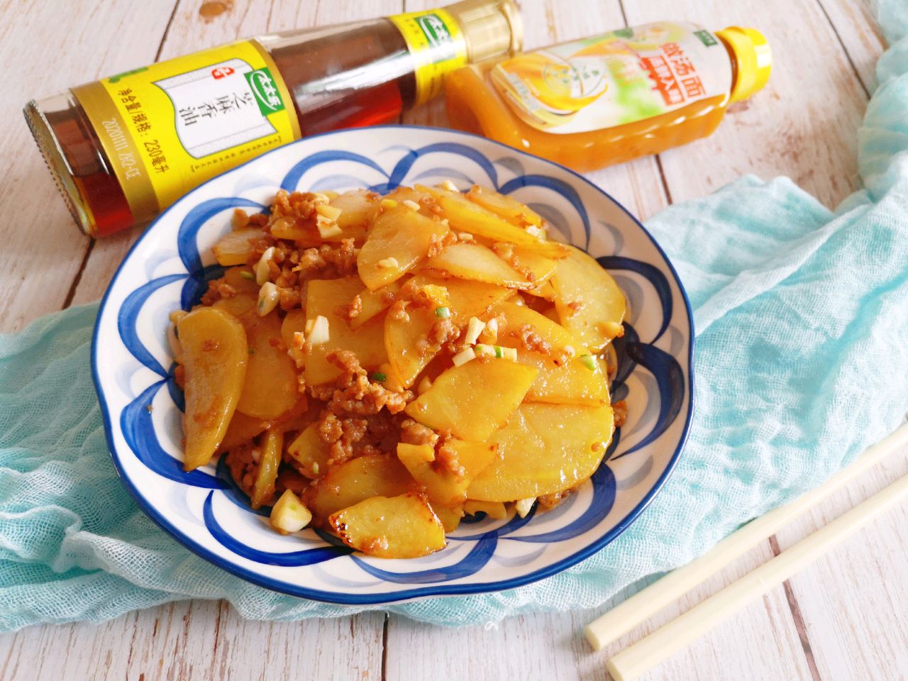 鸡汁土豆片