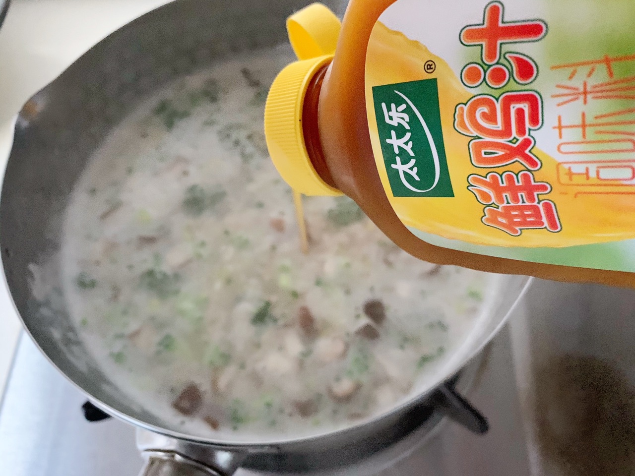 鸡汁燕麦南瓜盅