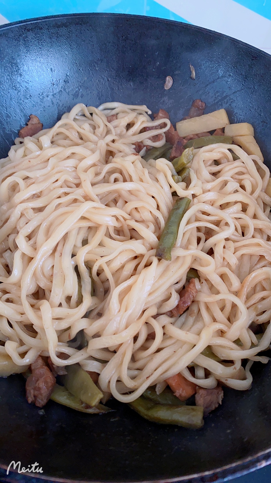 家常版豆角焖面
