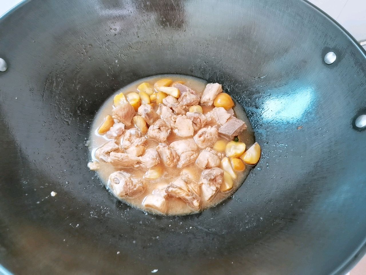 家常菜•板栗烧排骨