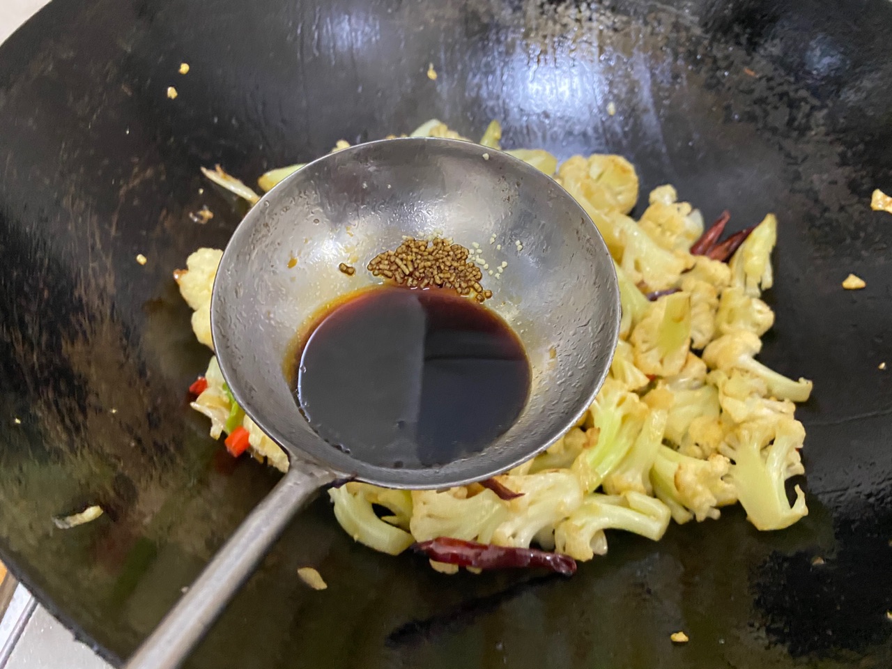 家常菜——干煸菜花