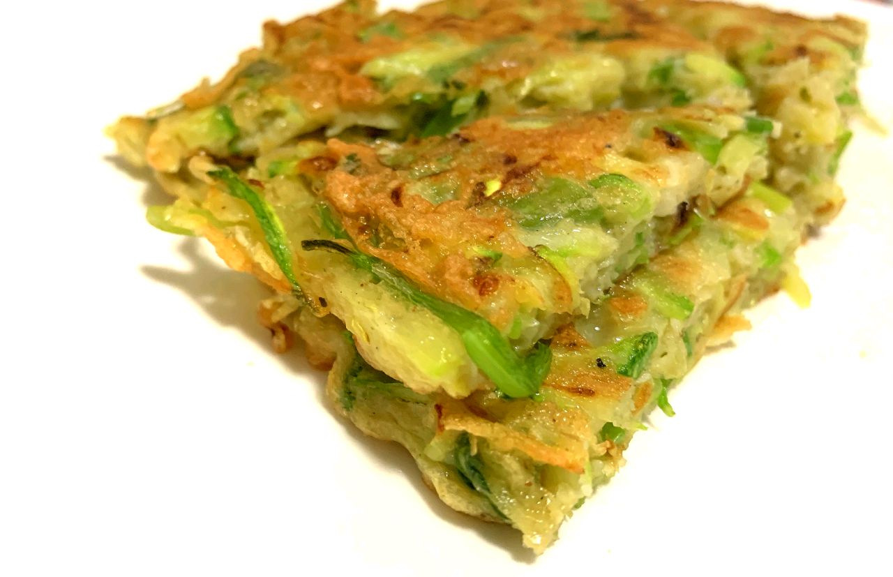 家常菜_快手菜_西葫芦丝鸡蛋饼