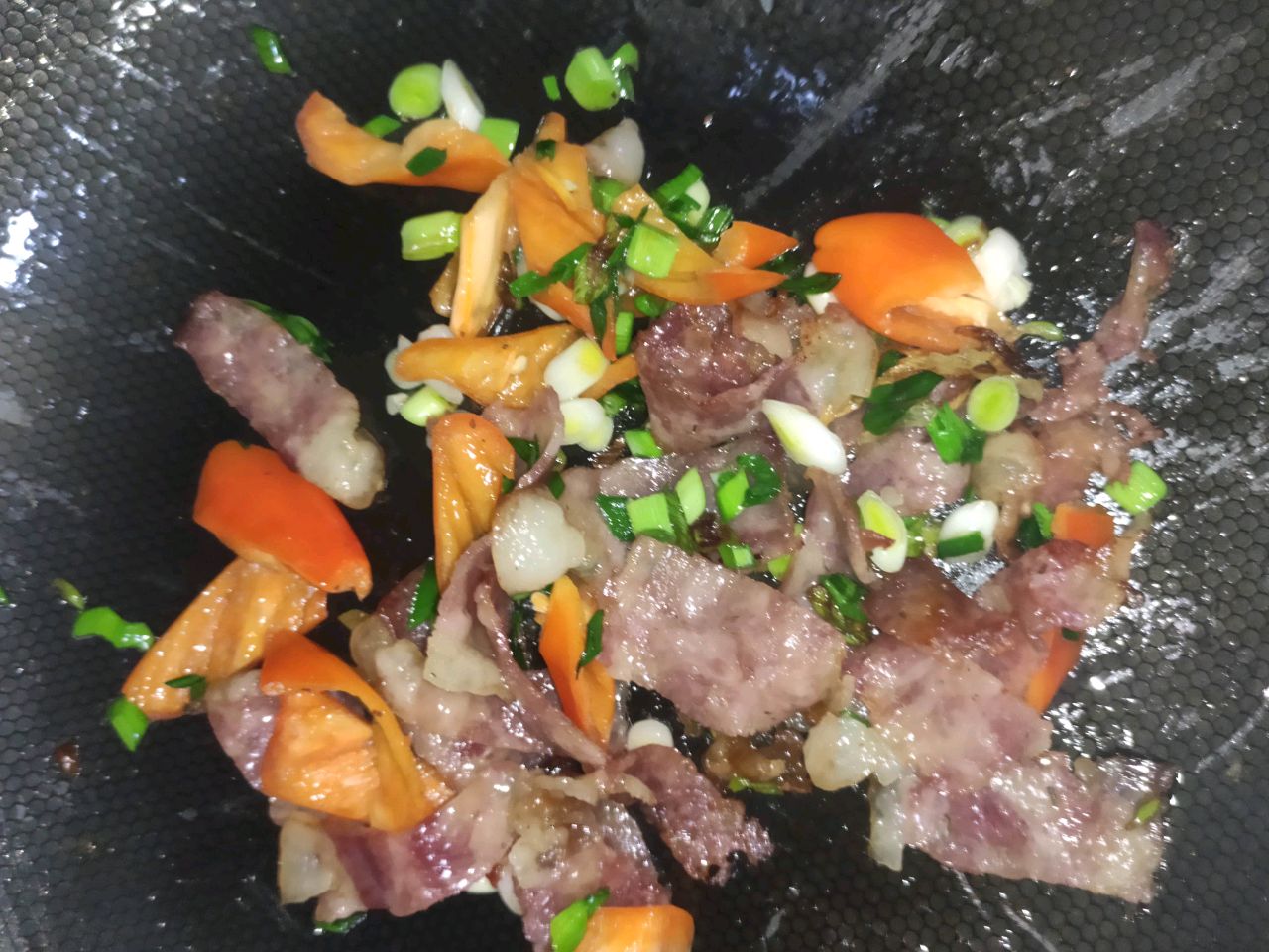 家常菜培根口蘑