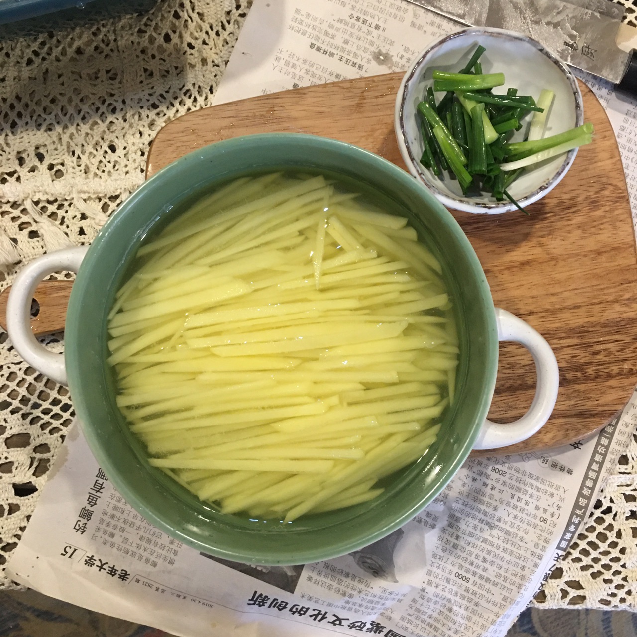 家常菜——清炒土豆丝