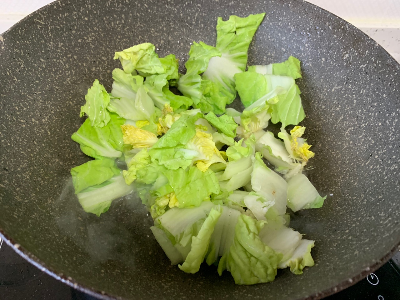 家常菜❗️蒜蓉炒奶白菜